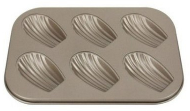 이홈베이킹 금색마들렌팬6구, 1개