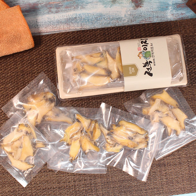 반건조전복 말랭이 선물세트 손질 자숙전복 말린 건전복 자숙손질선물세트 명품자숙선물세트, 1개, 전복말랭이20gx5