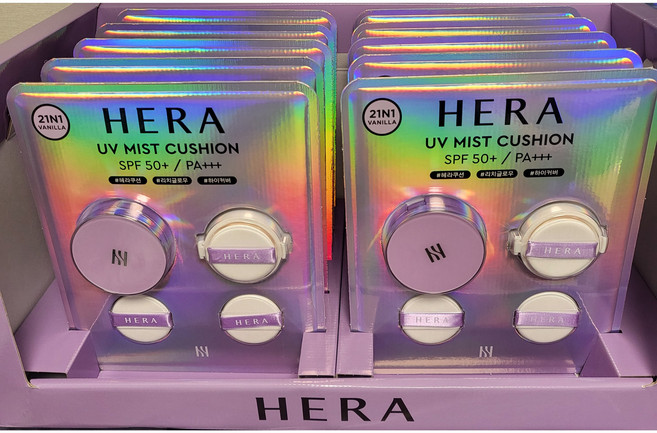 헤라 UV 미스트 15gx2 (본품+리필+퍼프 세트) 쿠션 파운데이션, 바닐라, 1개