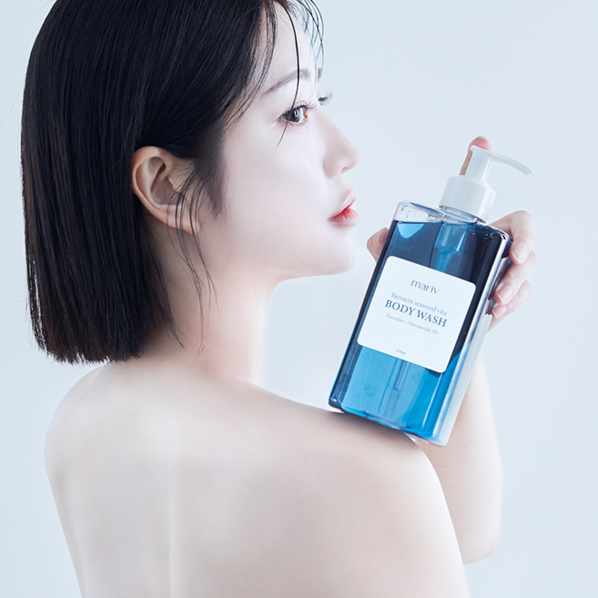 마리브 후코아신 해초 비타 바디워시 mariv, 1개, 470ml