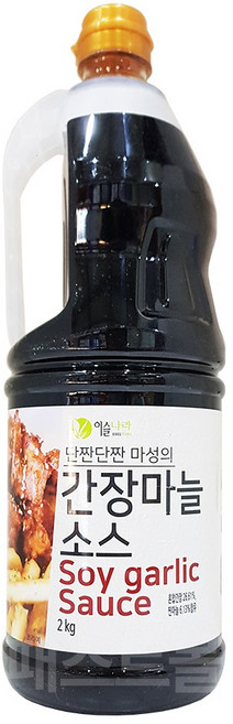 이슬나라 간장마늘소스, 1개, 2kg