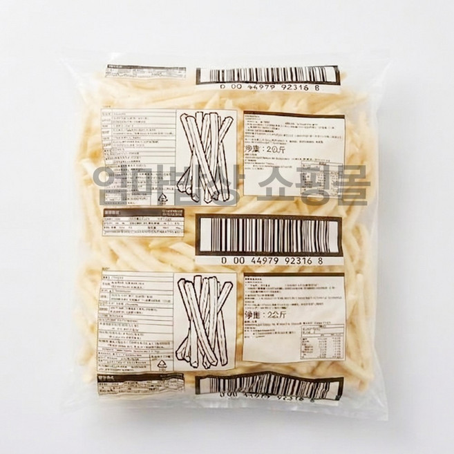 벅스웨이 렘웨스턴 슈스트링 막대감자, 6개, 2kg