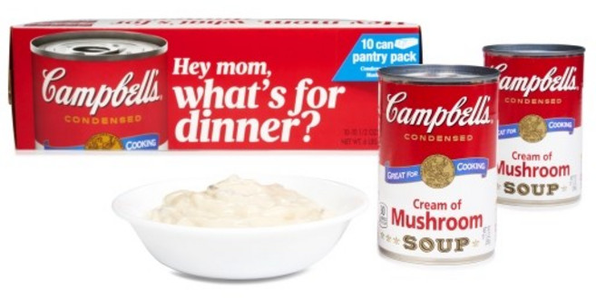 [미국 직배송] 캠벨 버섯 크림스프 1BOX (10 캔), 298g, 10개