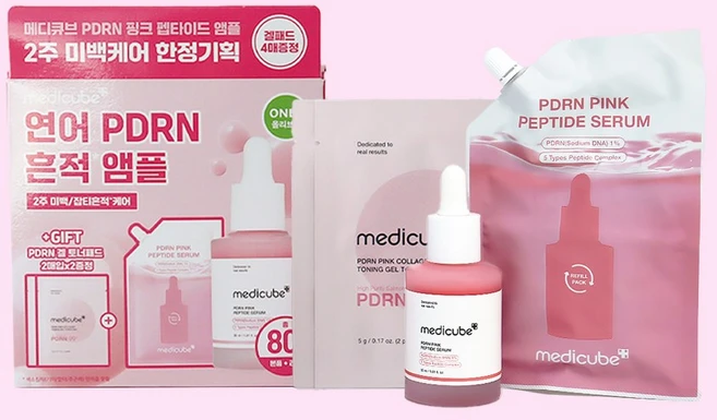 메디큐브 PDRN 핑크 펩타이드 세럼, 80ml, 1개 - 쿠팡