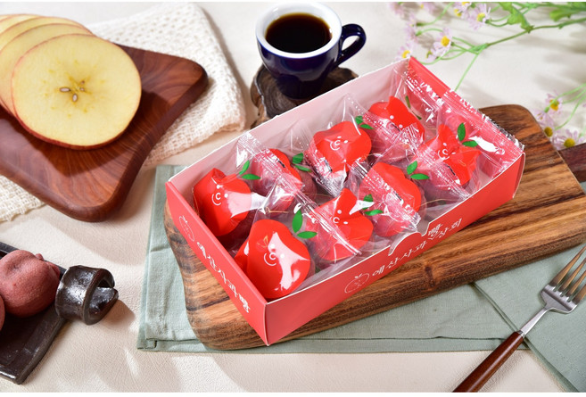 예산사과빵 오리지널 8개입 - 세상에 하나뿐인 사과빵(특허출원중) / 예산시장 웨이팅 맛집, 250g, 1세트