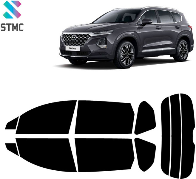 썬팅메카 현대 싼타페 썬팅필름, 싼타페CM(2005~11년), 측후면, 메탈_15