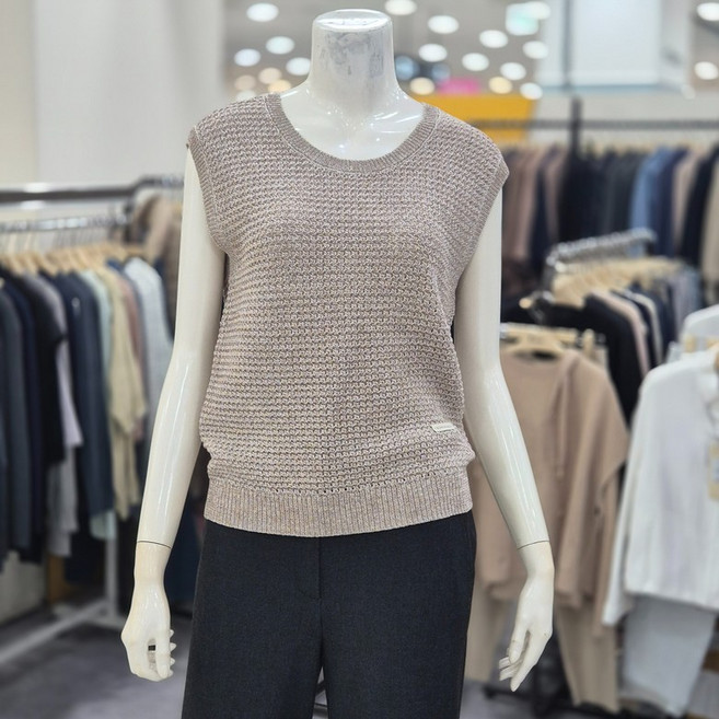 레노마레이디 슬리브리스 니트 R2H22KPO110