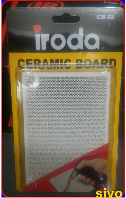 iroda CB-88 陶瓷工作板 耐高溫隔熱墊 蜂巢陶板 台灣製 可攜型, 1個