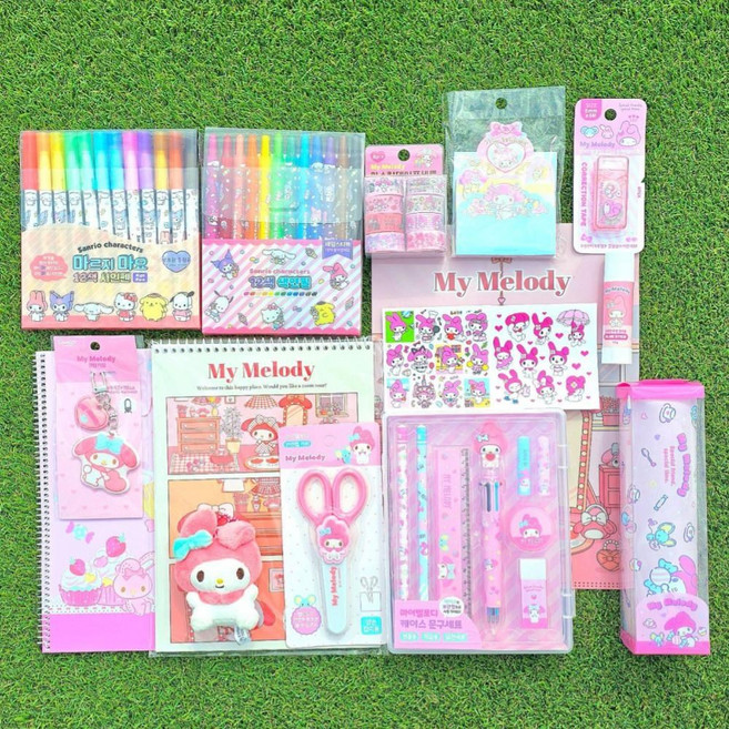 산리오 풍성문구세트, 마이멜로디 풍성문구세트, 1개