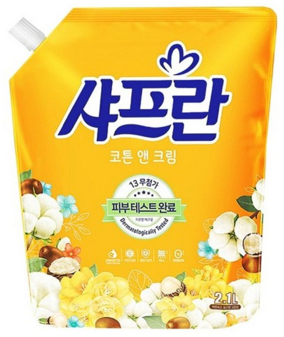샤프란 코튼 2100ml x 6, 2.1L, 6개