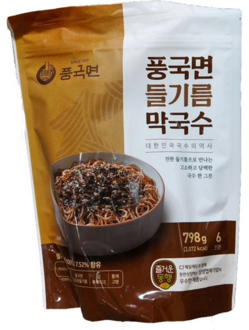 풍국면 들기름 막국수 798g 6인분, 1개