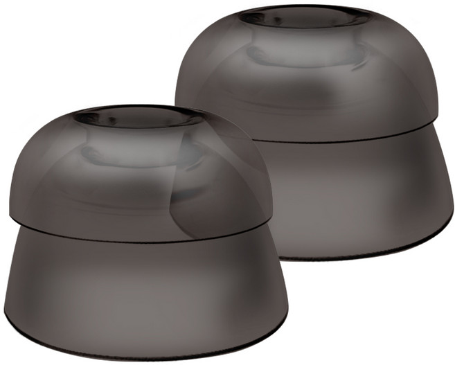 더조은셀러 리얼라이즈 라텍스 커널형 이어팁 이어캡 갤럭시 버즈4 버즈3, 다크클리어 S, 1세트, 갤럭시버즈4/버즈3(공용)