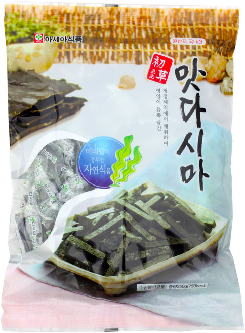 아세아식품 맛다시마 젤리, 250g, 1개
