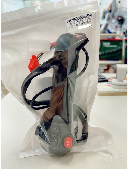 勁輪電動車emotor 一體三速開關把 左右 適用碟煞/鼓煞, 1個, 右鼓