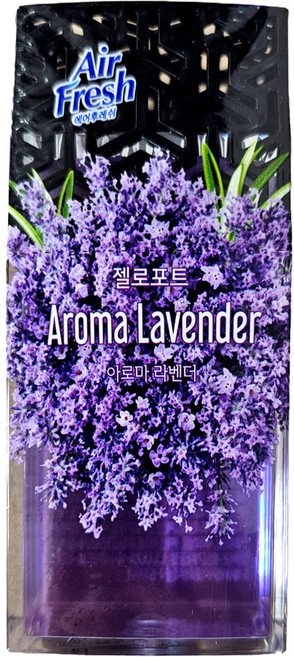 에어후레쉬 젤로포트 방향제 본품, 120g, 6개, 아로마 라벤더