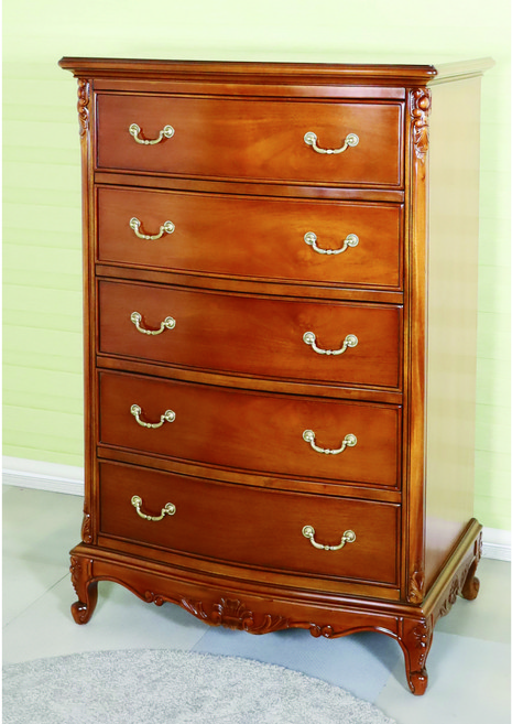 벨라 5DR(5단) L_서랍장(Natural Brown)