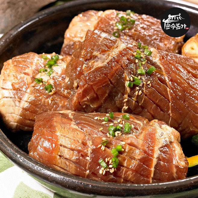 순수본가 고기만 70% 한돈 양념왕구이 1kg+1kg, 1kg, 2개