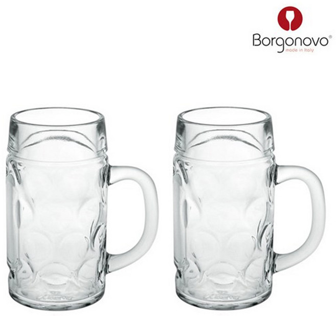 Borgonovo Don 맥주잔 0.5L, 2개