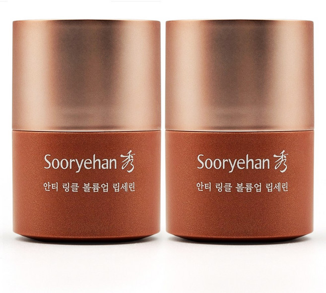 수려한 안티 링클 볼륨업 립세린 어드밴스트 AD, 연핑크, 15ml, 2개