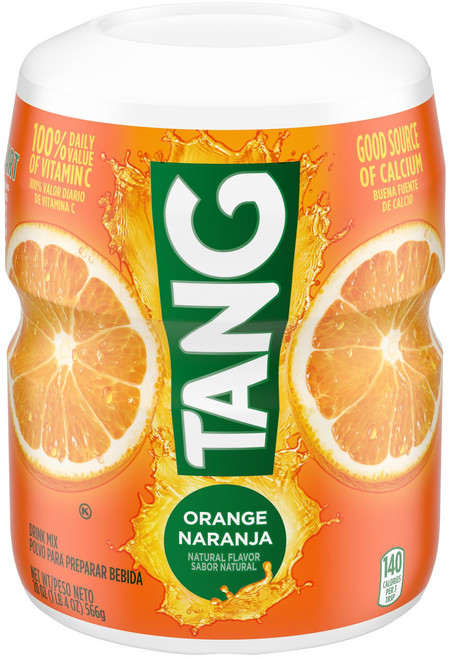 Tang 오렌지 가당 분말 음료 믹스 1개 72온스 캐니스터, 2.04kg