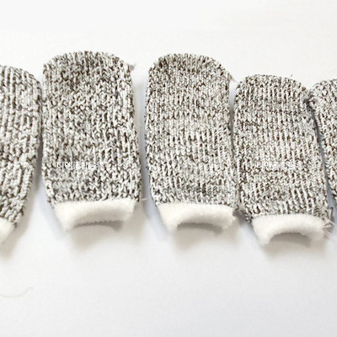 TOOL 절단 상처 칼베임 손가락 원예 보호 골무 5개 5P, 단품