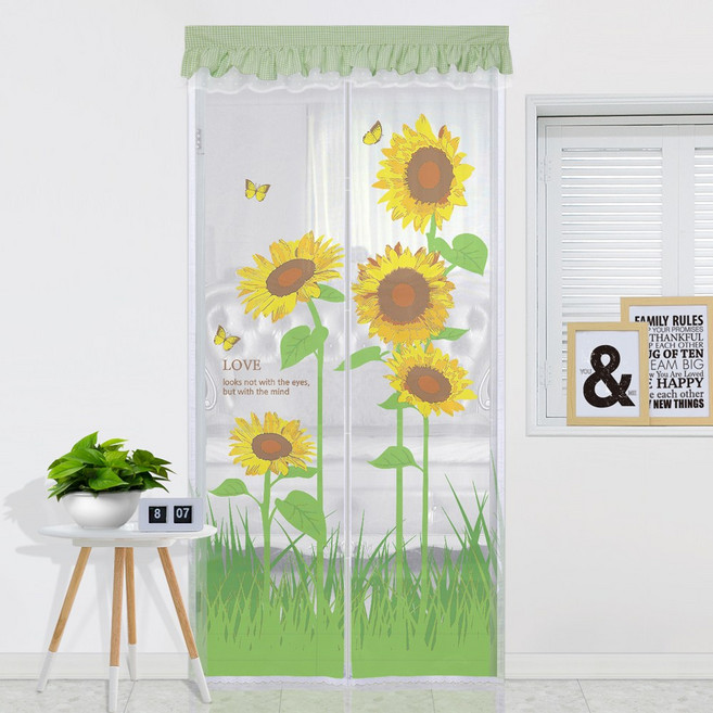 다샵 일체형 자석 모기장, 썬플라워