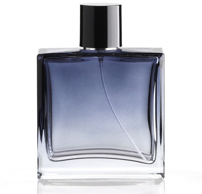 향수 공병 유리 용기 스프레이 향수병 블루보틀 반투명 100ml, 1개