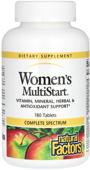 네츄럴펙터스 여성용 MultiStart® 180정, 1개 - 쿠팡
