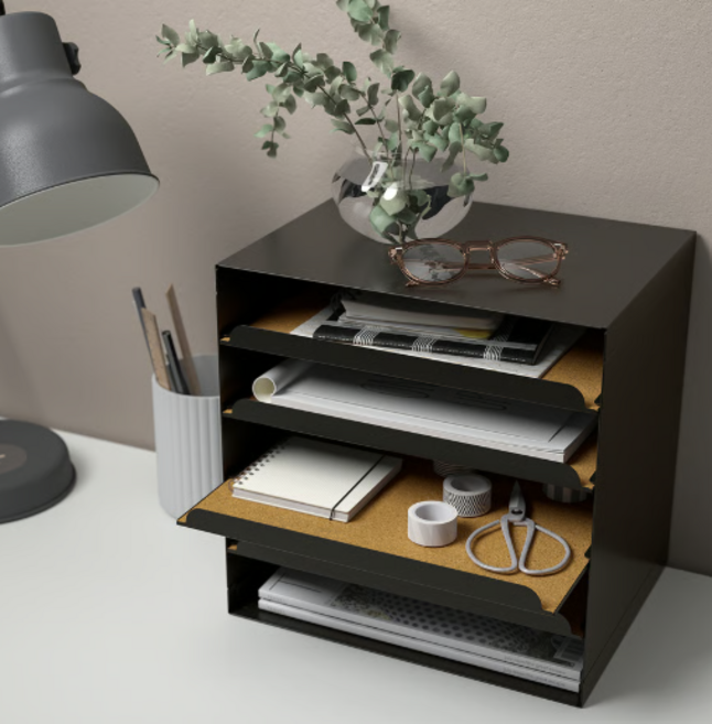 IKEA 서류정리함 스탠드 자료정리 책꽂이