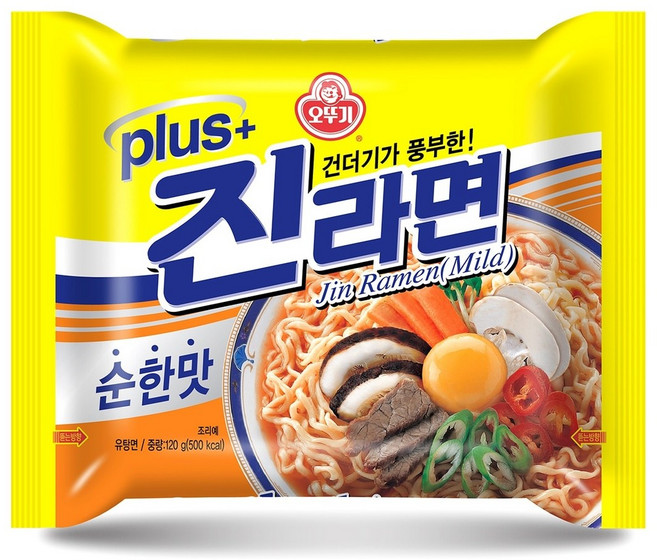 진라면플러스 순한맛 120g x 30개