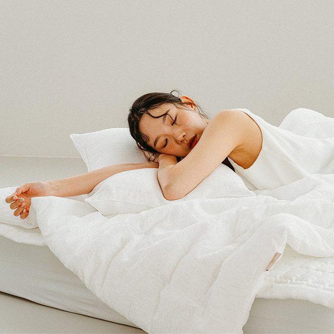 드리울 린넨 시어서커 여름 이불