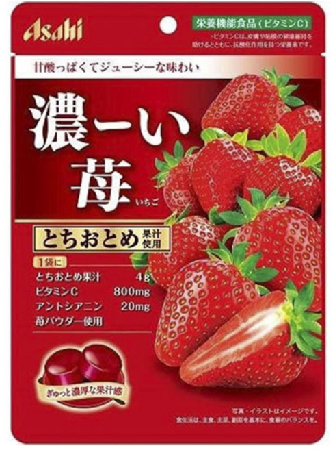 아사히식품진한 딸기 84g 103502, 1개