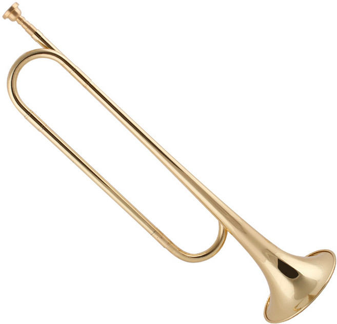 기상나팔 군대 입문용 연습용 나팔 트럼펫, 단품