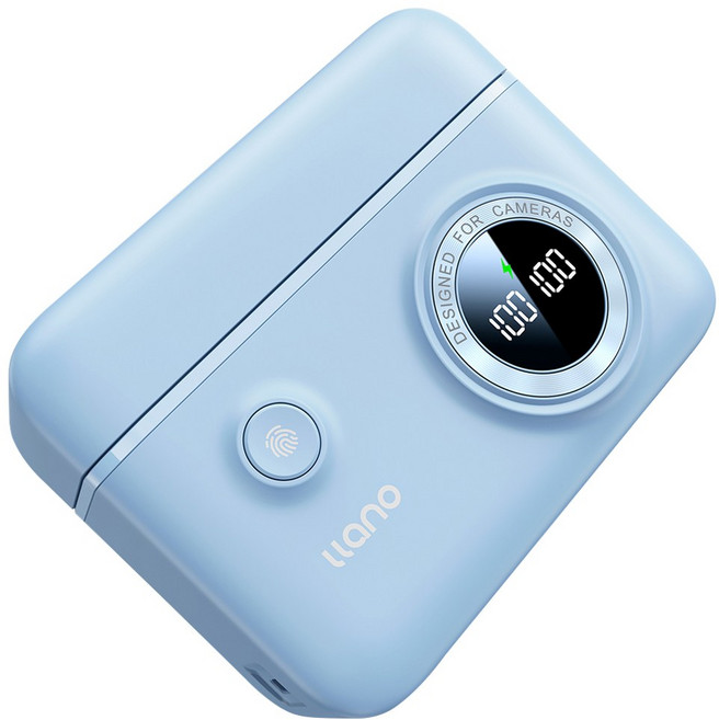 라노 NP-FZ100 SD 카드 슬롯 듀얼 배터리 충전 케이스, 1개, 블루