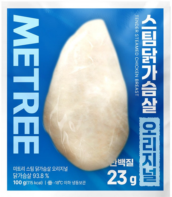 미트리 스팀 닭가슴살 오리지널, 24개, 100g