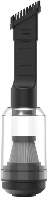 VANKIN 초강력 무선 에어건 190000 RPM 빠르게 먼지를 제거하는 휴대용 블로워, 별도 흡입 노즐, 블랙