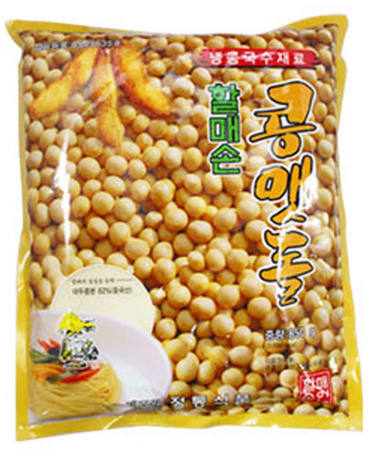 [할매손] 콩국수용 콩맷돌 850g x20개 (한박스), 20개