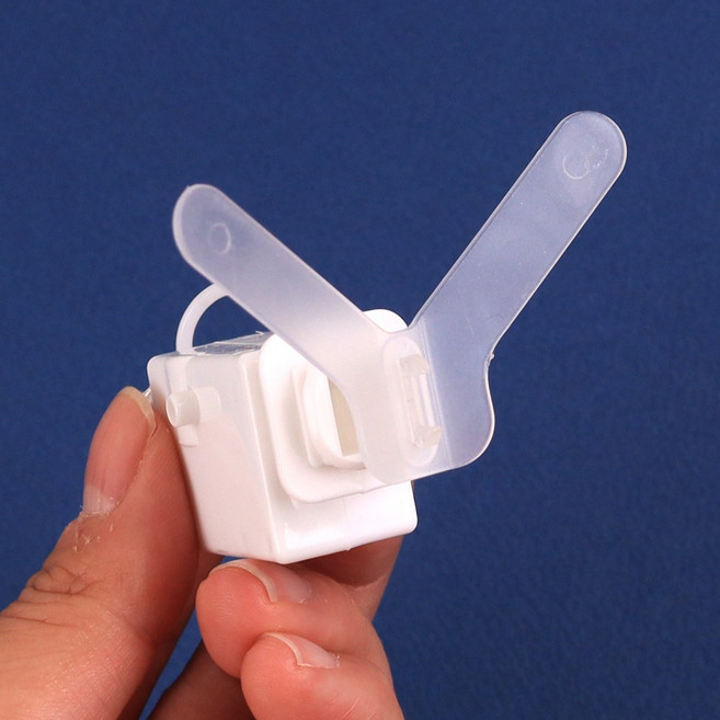 덜덜이 꼬리 봉제 인형 움직이는 진동 미니 부속품 만들기 로보트 자동 장난감, 덜덜이(날개형), 1개