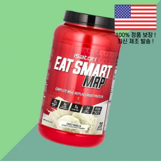 이사토리 잇 스마트 MRP 스위트 바닐라 2.6파운드 1.16kg Isatori Eat Smart Sweet Vanilla 2.6lbs, 1개