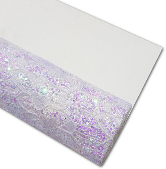 QIBU 청키 글리터 원단 보라색 합성 가죽 롤 DIY 헤어보우 액세서리 공예 재료 장식 도매 50x120cm, 절반 야드 50 x120cm, 15, 1개