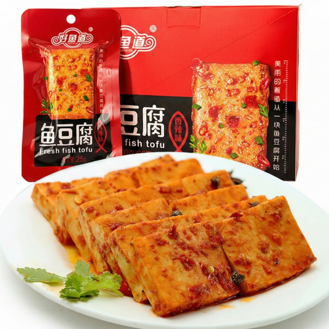 어두부 마라맛 간식 어묵 개별포장, 20개, 25g