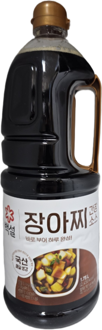 백설 장아찌간장소스, 1.75L, 2개