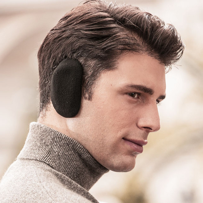 팬시온 퍼 분리형 귀마개 똑딱이 귀덮게 끈없는 이어머프