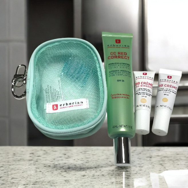 ERBORIAN 에르보리앙 CC 레드 코렉트 홍조커버 45ml, 1병