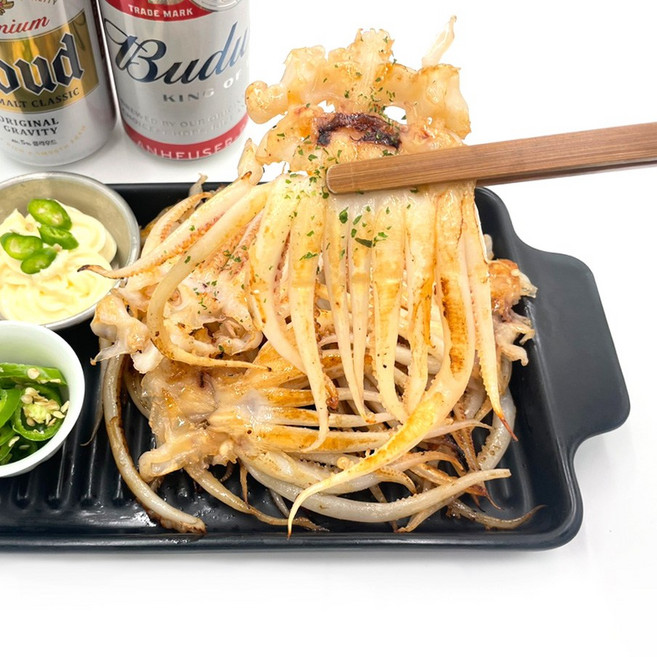 버터구이 오징어 다리 백족 오다리 업소용, 500g