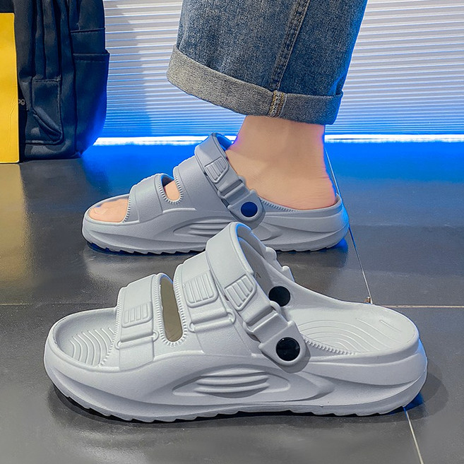 Modern Fashion 남자 발편한 다용도 슬리퍼 사계절 샌들 W51
