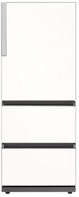 삼성전자 비스포크 김치플러스 김치냉장고 3도어 RQ33DG71J2EW 328L 에센셜 화이트, 삼성전자 하이마트 비스포크 김치플러스 김치냉장고 3도어