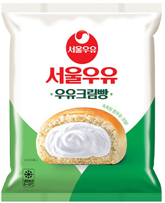 서울우유 우유크림빵, 130g, 4개