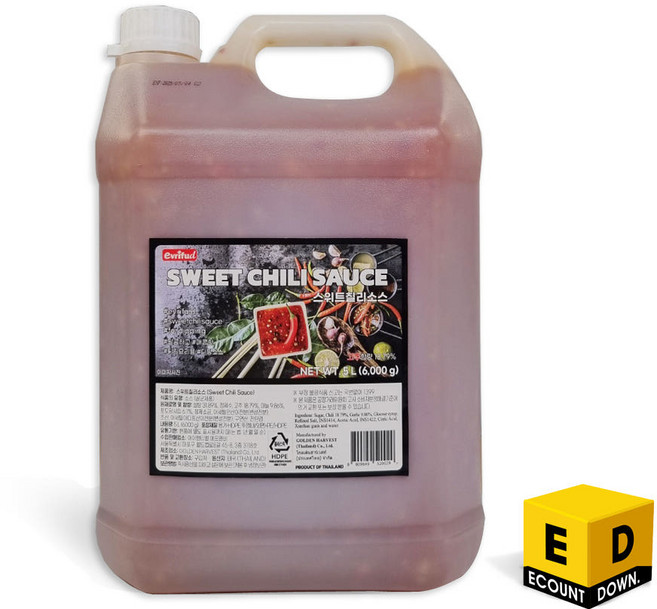 [evrifud] 에브리푸드 스위트칠리소스5L, 5L, 1개