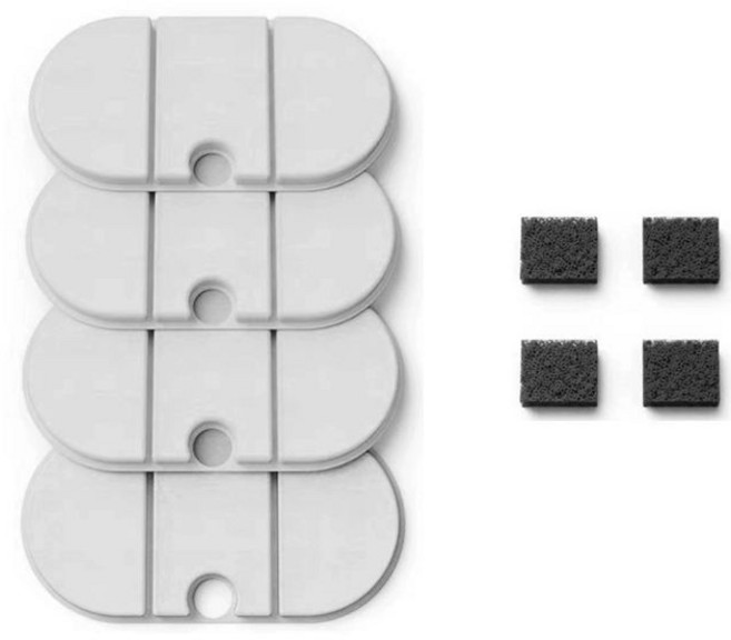 펫 정수기 깨끗하게 5중필터 자동 고양이, 1개